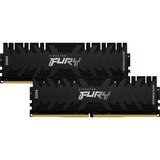 Kingston FURY DIMM 32 GB DDR4-4266 (2x 16 GB) Dual-Kit, Arbeitsspeicher schwarz, KF442C19RB1K2/32, Renegade, INTEL XMP