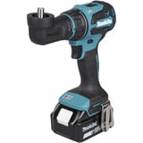 Makita Akku-Bohrschrauber mit Wechselkopfsystem DDF491ZJ01, 18Volt blau/schwarz, ohne Akku und Ladegerät, mit vier verschiedenen Aufsätzen
