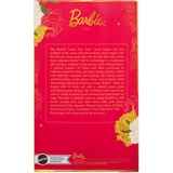 Mattel Barbie Signature Mond-Neujahr Puppe mit roter Blumen-Robe 