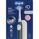 Oral-B Oral-B iO Series 2 mit Reiseetui , Elektrische Zahnbürste dunkelgrün/weiß