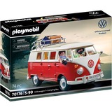 PLAYMOBIL 70176 Famous Cars Volkswagen T1 Camping Bus, Konstruktionsspielzeug