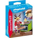 PLAYMOBIL 70877 SpecialPLUS Weihnachtsbäckerei, Konstruktionsspielzeug mit Keksform