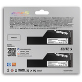 Patriot DIMM 32 GB DDR5-6400 (2x 16 GB) Dual-Kit, Arbeitsspeicher schwarz, VEU532G6436K, VIPER Elite 5 Ultra, INTEL XMP, AMD EXPO