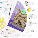 Ravensburger CreArt Star Wars - Meditierender Grogu, Malen 