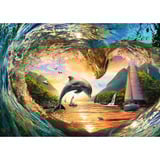 Ravensburger Puzzle Sprung in den Sonnenuntergang 1000 Teile