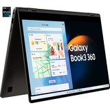 SAMSUNG Galaxy Book3 360 (NP750QFG-KA2DE), Notebook graphit, Windows 11 Home 64-Bit, 512 GB SSD