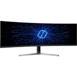 SAMSUNG Odyssey C49RG94SSP, Gaming-Monitor 123.9 cm(48.8 Zoll), schwarz, UWQHD, HDR, Curved, 120Hz Panel