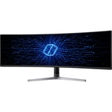 SAMSUNG Odyssey C49RG94SSP, Gaming-Monitor 123.9 cm(48.8 Zoll), schwarz, UWQHD, HDR, Curved, 120Hz Panel