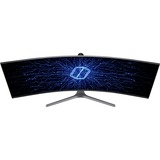 SAMSUNG Odyssey C49RG94SSP, Gaming-Monitor 123.9 cm(48.8 Zoll), schwarz, UWQHD, HDR, Curved, 120Hz Panel