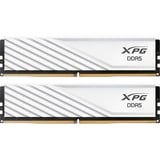 ADATA DIMM 64 GB DDR5-5600 (2x 32 GB) Dual-Kit, Arbeitsspeicher weiß, AX5U5600C4632G-DTLABWH, XPG Lancer Blade, INTEL XMP, AMD EXPO