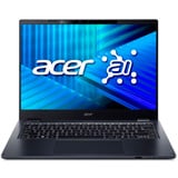 Acer Acer TravelMate P4 Spin (TMP414RN-55-TCO-73DM), Notebook dunkelblau, Intel® Core™ Ultra 7 255U, Intel® Graphics, 32 GB DDR5, 1 TB (1 TB SSD), Windows 11 Pro