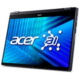 Acer Acer TravelMate P4 Spin (TMP414RN-55-TCO-73DM), Notebook dunkelblau, Intel® Core™ Ultra 7 255U, Intel® Graphics, 32 GB DDR5, 1 TB (1 TB SSD), Windows 11 Pro