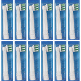 Braun Oral-B Pro CrossAction Aufsteckbürsten 12er weiß, Frustfreie Umverpackung