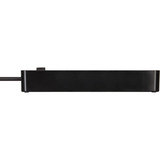 Brennenstuhl Ecolor Steckdosenleiste 4-fach, 2x USB-C schwarz, 1,5 Meter Kabel, USB-C, mit Sicherheitsschalter