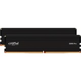 Crucial DIMM 96 GB DDR5-5600 (2x 48 GB) Dual-Kit, Arbeitsspeicher schwarz, CP2K48G56C46U5, Pro, INTEL XMP, AMD EXPO