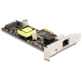 DeLOCK PCI Express x1 Karte auf 1 x 2,5 Gigabit LAN PoE+, LAN-Adapter 