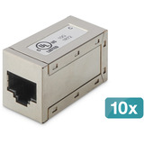 Digitus Cat.6 modulare Kupplung, geschirmt 10 Stück