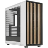Fractal Design North XL RC Chalk White TG Clear, Tower-Gehäuse weiß, Tempered Glass-Version