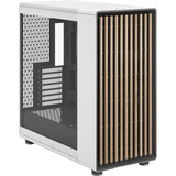 Fractal Design North XL RC Chalk White TG Clear, Tower-Gehäuse weiß, Tempered Glass-Version