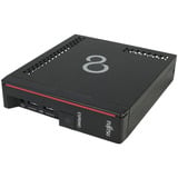 Fujitsu ESPRIMO G558 Generalüberholt, Mini-PC schwarz, Windows 11 Pro