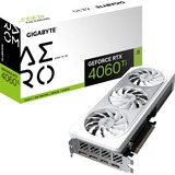 GIGABYTE GeForce RTX 4060 Ti AERO OC 8G, Grafikkarte DLSS 3, 2x DisplayPort, 2x HDMI 2.1