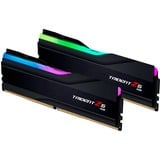 G.Skill DIMM 48 GB DDR5-6000 (2x 24 GB) Dual-Kit, Arbeitsspeicher schwarz, F5-6000J4048F24GX2-TZ5RK, Trident Z5 RGB, INTEL XMP