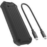 ICY BOX IB-1827MCP-C31, Laufwerksgehäuse schwarz