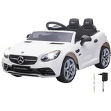 Jamara Ride-on Mercedes-Benz SLC, Kinderfahrzeug weiß, 12V