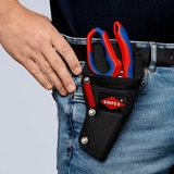 KNIPEX Mehrzweck-Gürteltasche, Holster schwarz/rot