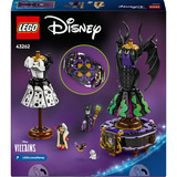 LEGO 43262 Disney Classic Die Kleider von Malefiz & Cruella de Vil, Konstruktionsspielzeug 