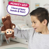 Moose Toys Little Live Pets - My Baby Monkey Minis Brown Cherri, Kuscheltier 