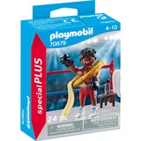 PLAYMOBIL 70879 Box-Champion, Konstruktionsspielzeug Inkl. Boxecke und Siegeskranz