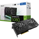 PNY GeForce RTX 5080 Slim OC, Grafikkarte DLSS 4, 3x DisplayPort, 1x HDMI 2.1