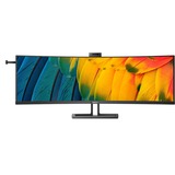 Philips 45B1U6900CH, LED-Monitor 113 cm (44.5 Zoll), schwarz, DQHD, VA, Curved, Pop-up-Webcam, USB-C