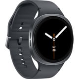SAMSUNG Galaxy Watch8, Smartwatch dunkelgrau, 44 mm, Sport Band M/L