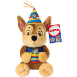 Spin Master GUND - PAW Patrol Chase Gerburtstagsplüsch, Kuscheltier 23 cm