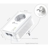 TP-Link TL-PA7027P Kit, Powerline weiß