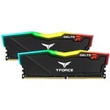 Team Group DIMM 32 GB DDR4-3200 (2x 16 GB) Dual-Kit, Arbeitsspeicher schwarz, TF3D432G3200HC16FDC01, Delta RGB, INTEL XMP