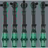 Wera Zyklop Speed-Knarre 8000 B Black Edition, 3/8" schwarz/grün, mit schwenkbarem Kopf