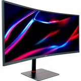 Acer Nitro XV345CURV, Gaming-Monitor 86 cm (34 Zoll), schwarz, QHD, USB-C, KVM Switch, Curved, 165Hz Panel