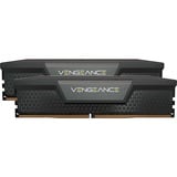 Corsair DIMM 64 GB DDR5-5600 (2x 32 GB) Dual-Kit, Arbeitsspeicher schwarz, CMK64GX5M2B5600C40, Vengeance, XMP