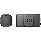 DJI Mic 3 , Mikrofon schwarz, (1 Sender + 1 Empfänger)