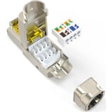 Digitus CAT 8.1 Feldstecker,geschirmt, werkzeugfrei 1 Stück, 25/40 GBase-T, 2.000 MHz
