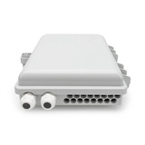Digitus FTTH Verteiler Box für 16 LC/DX oder SC/SX Kupplungen, Spleißbox 