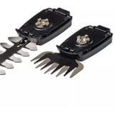 EINHELL Power X-Change Akku-Grasschere/ -Strauchschere GE-CG 18/100 Li T, 18Volt rot/schwarz, Li-Ionen Akku 2,5Ah, mit Teleskop-Stiel