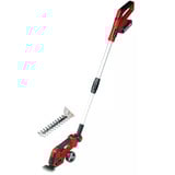 EINHELL Power X-Change Akku-Grasschere/ -Strauchschere GE-CG 18/100 Li T (1x 2,5Ah) rot/schwarz, Li-Ionen Akku 2,5Ah, mit Teleskop-Stiel