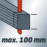 EINHELL Stichsäge TE-JS 100 rot/schwarz, 750 Watt