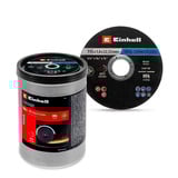 EINHELL Trennscheibe dünn, Ø 115 x 1,0mm, 100 Stück für Winkelschleifer