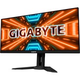 GIGABYTE M34WQ, Gaming-Monitor 86 cm (34 Zoll), schwarz, WQHD, IPS, HDR, AMD Free-Sync, 144Hz Panel