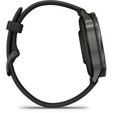 Garmin Venu 4 - 41 mm, Smartwatch schwarz/schiefergrau, Silikon-Armband in grau